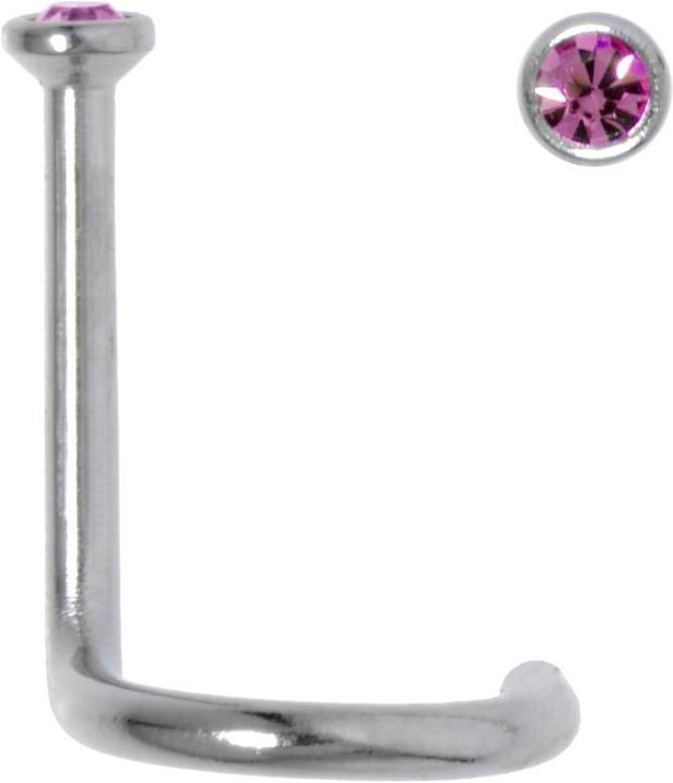 Immagine prodotto Bijouteria Piercing per naso (Acciaio inossidabile, Vetro (di orologio))