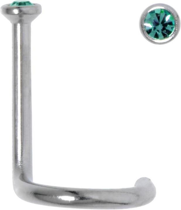 Immagine prodotto Bijouteria Piercing per naso (Acciaio inossidabile, Vetro (di orologio))