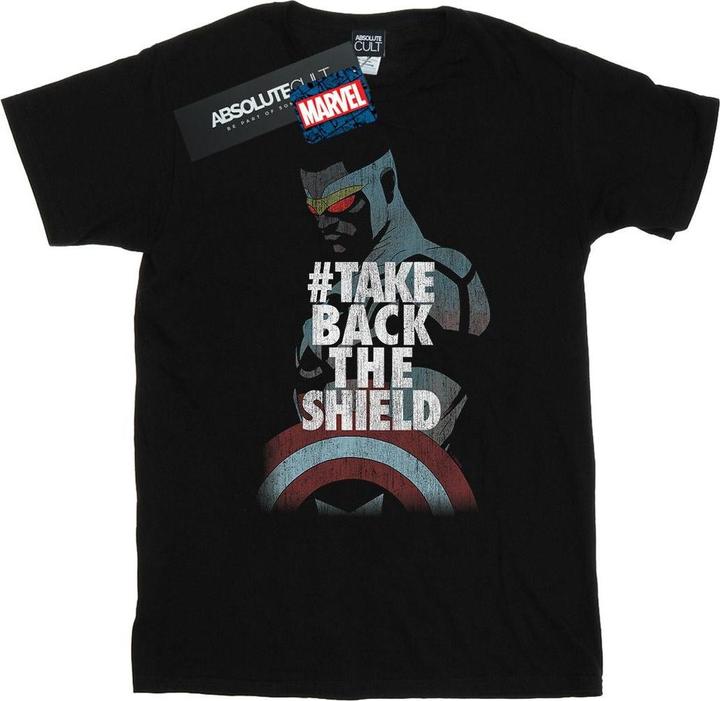 Produktbild Captain America Sam Wilson Take Back The Shield TShirt (S)