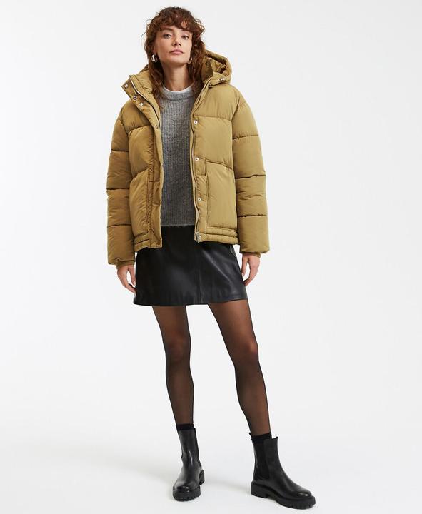 Produktbild La Redoute Collections Kurze Steppjacke mit Kapuze (46)