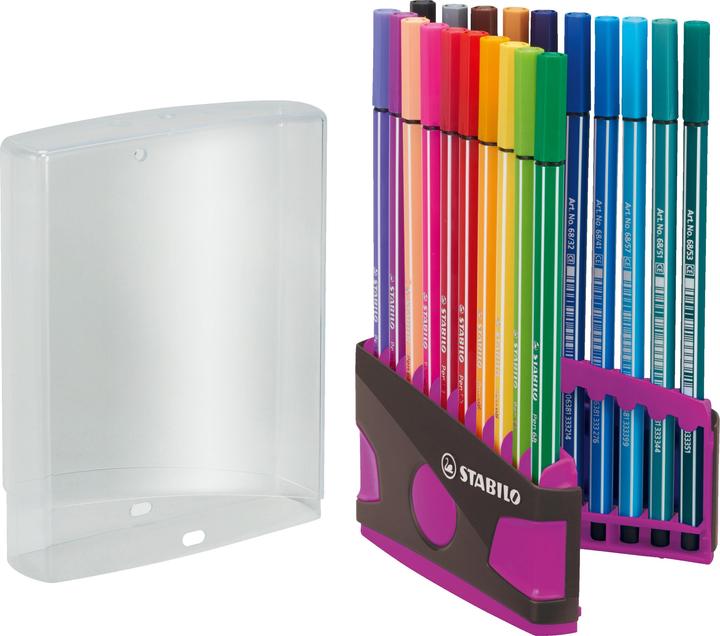 Image du produit STABILO Pen 68 ColorParade (Multicolore, 20 x)