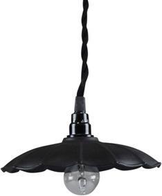 Chic Antique small industrial lamp 20cm including canopy industrial look (E14)