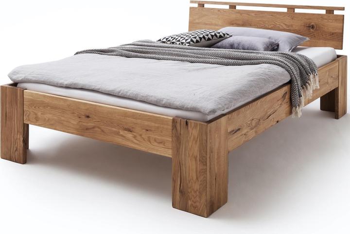 Actual product image zz_ArchivedByPCD_Mutoni wood Wooden bed Canada II Wild oak massive (180 x 200 cm)
