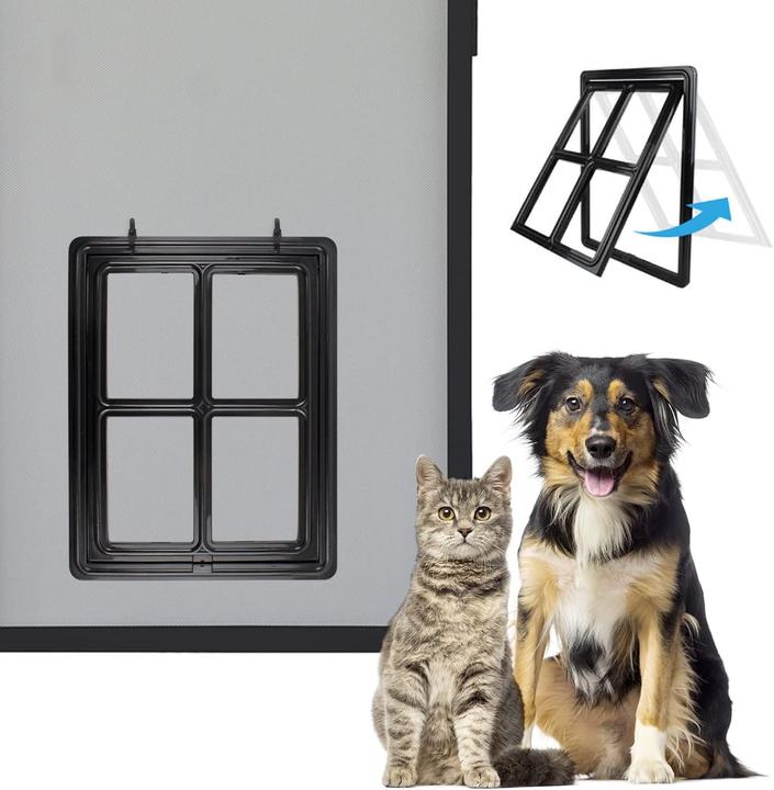 Actual product image Enjoying Haustierklappe mit Fliegengitter (Magnetic cat flap)