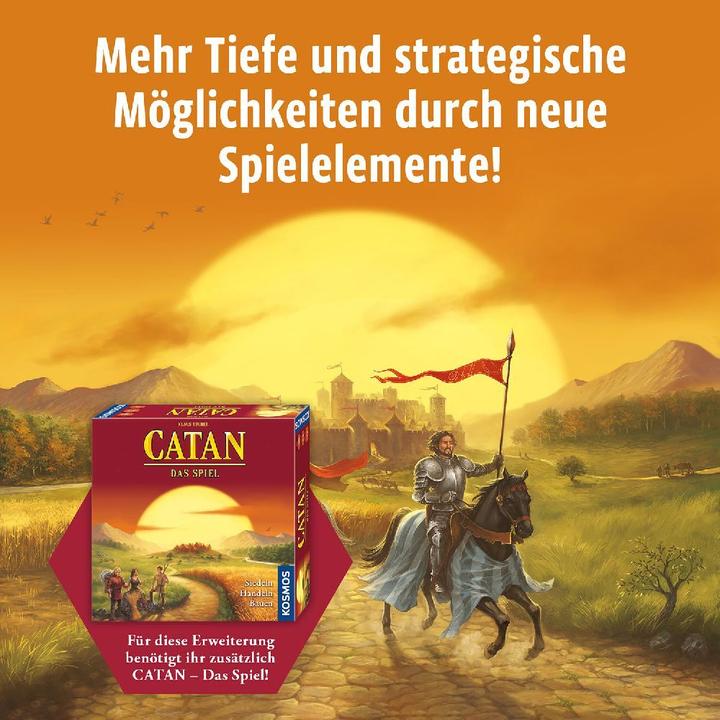 Actual product image Kosmos CATAN - Extension - Cities & Knights (German)