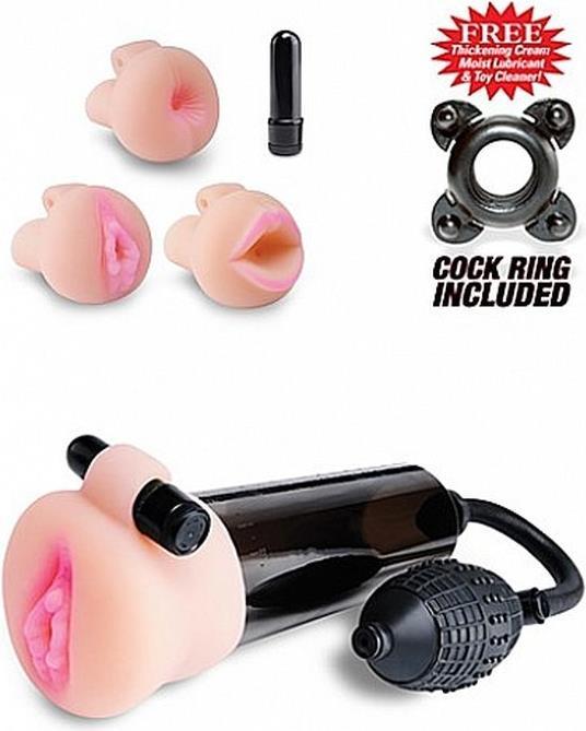 Actual product image Shots Travel Trio Pump Set