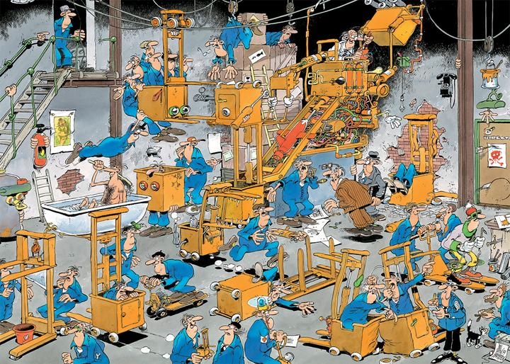 Image du produit Jumbo Jan van Haasteren Oldtimers - En avant! (1000 pièces) (1000 pièces)