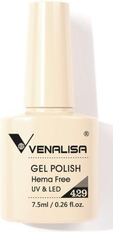 Actual product image Venalisa Gellac 429 UV/LED (Pale pink, UV gel varnish)