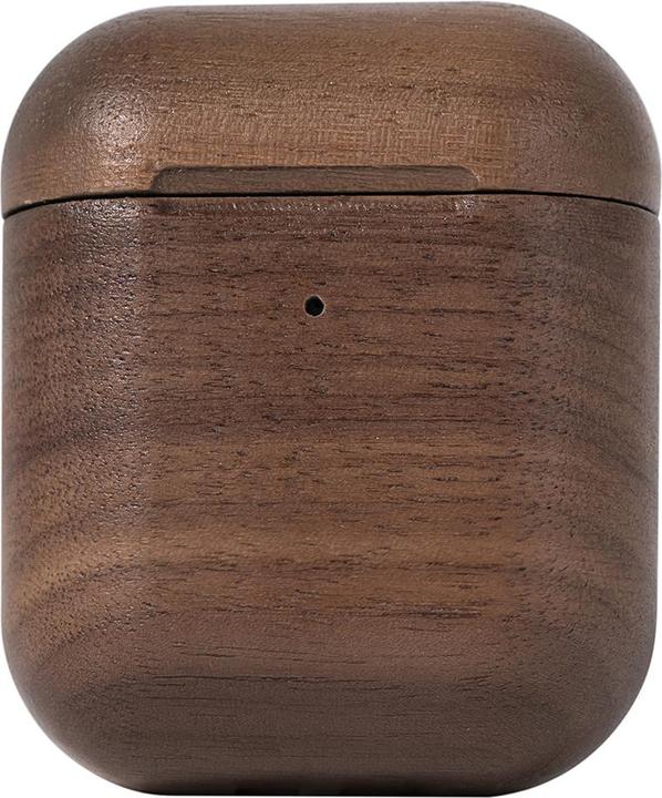 Actual product image Oakywood AirPods Case - wooden case for AirPods - color Walnut / AirPods 1/2 - (Headphone bag)