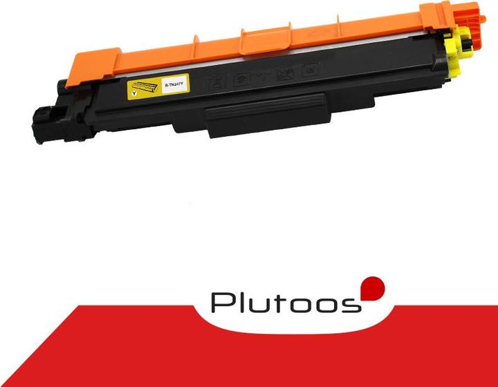Plutoos Brother TN-247Y / TN-243Y Toner XXL compatible, Yellow (Y)