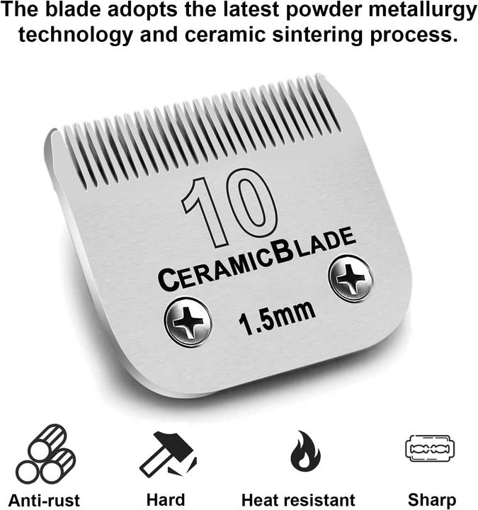 Actual product image Cosyonall 2x Ersatzklingen für Andis Schermaschinen (Cat, Dog)