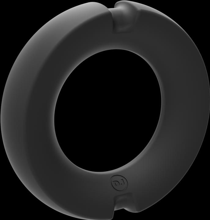 Produktbild All Stars The Paradox - Silicone/Metal Cock Ring - 45mm - Black (4.50 cm)