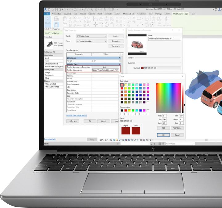 Actual product image HP ZBook Fury 16 G11 Mobile Workstation PC (16", Intel Core i7-14700HX, 32 GB, 1000 GB, Eng. Int.)