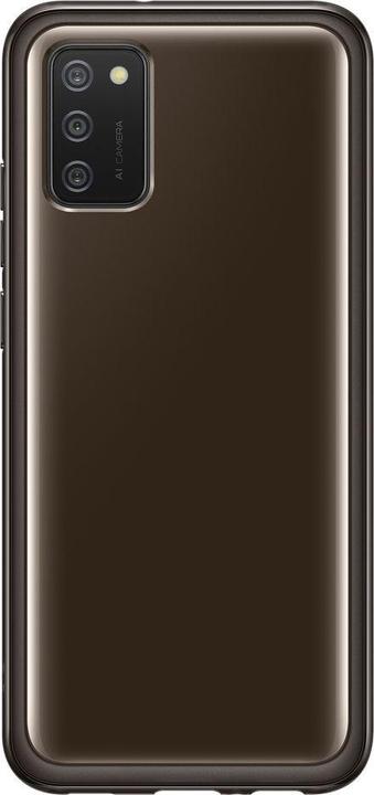 Actual product image Samsung Soft Clear Cover for A026F Galaxy A02s black (Samsung Galaxy A02s)