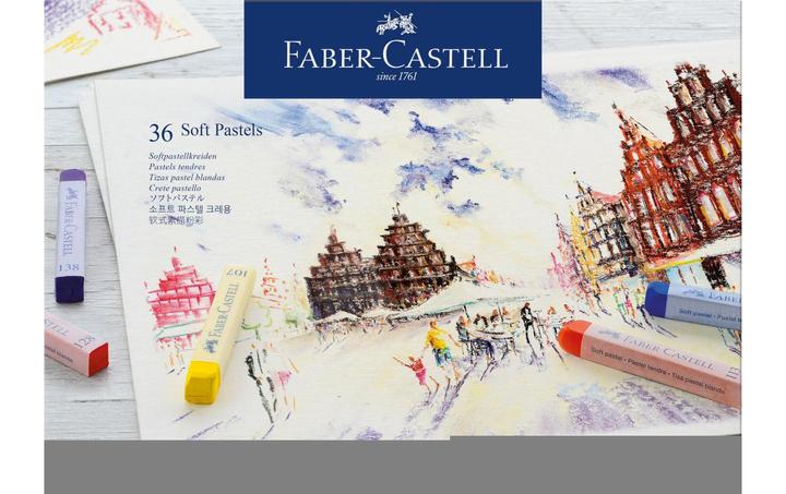 Produktbild Faber-Castell Softpastellkreiden (Mehrfarbig, 36 x)