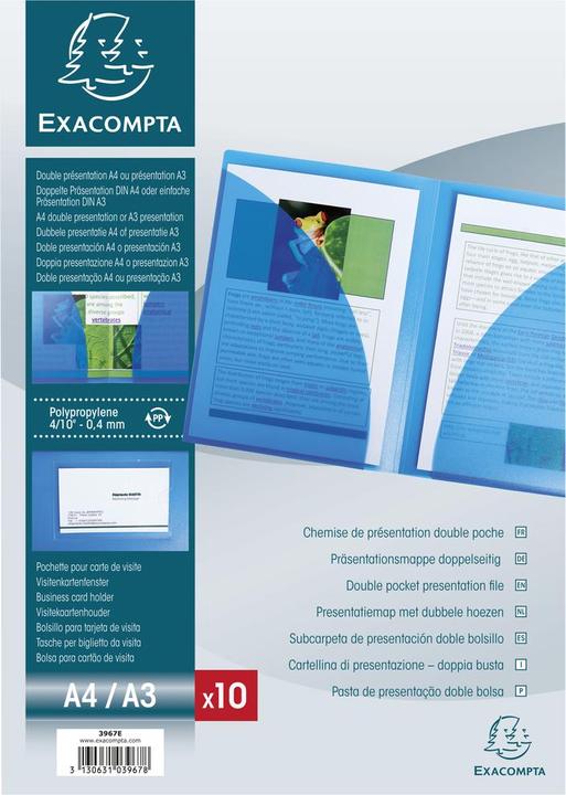 Produktbild Exacompta Präsentationsmappen (A3, 1 x)