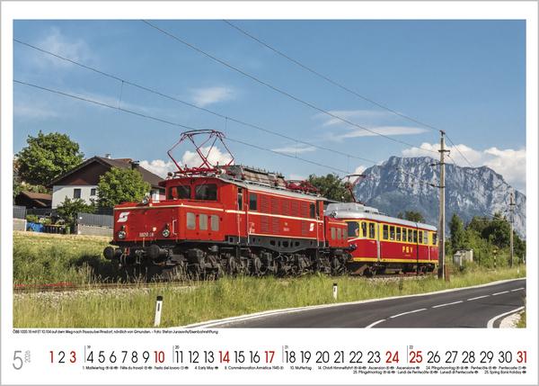 Produktbild Faszinierende Eisenbahnen 2026 (42 x 30 cm, Harter Einband, Deutsch)