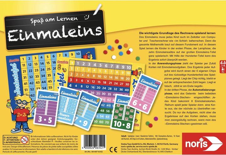 Produktbild Noris Einmaleins Rechnen bis 100 (Deutsch)