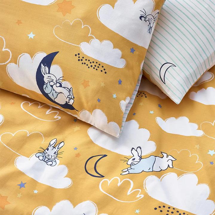 Immagine prodotto Peter Rabbit Sleepy Head Set Copripiumino - 50% Poliestere, 50% Cotone