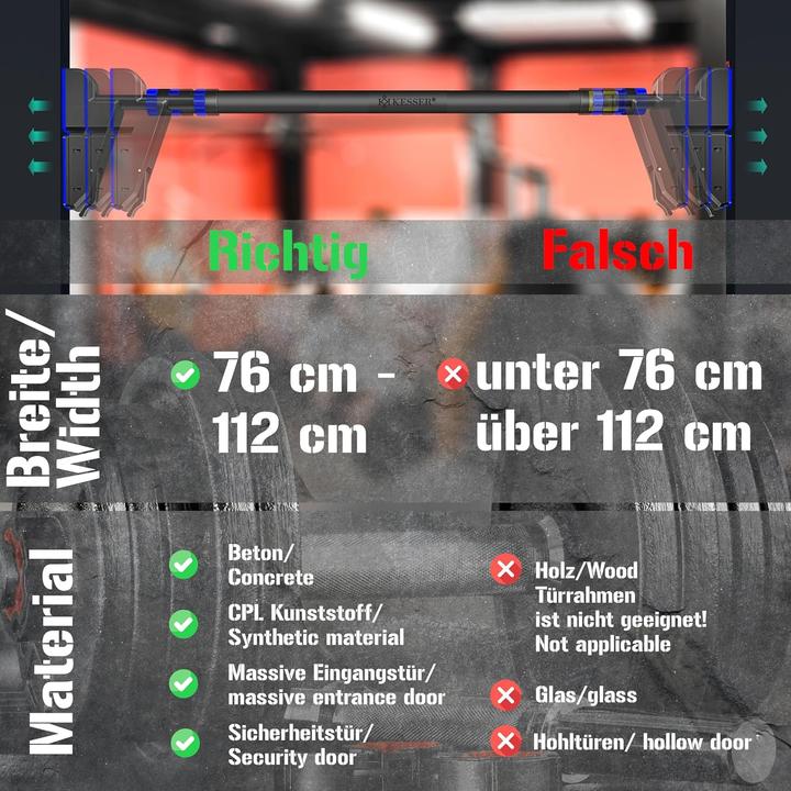 Produktbild Kesser Klimmzugstange