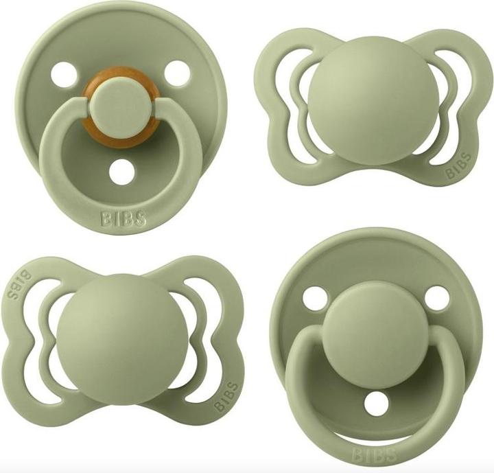 Produktbild Bibs Schnuller Try-It Collection, Sage (4 x, bis 6 Monate)