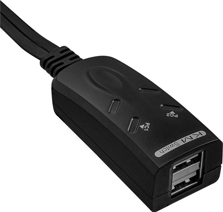Produktbild InLine KM-Umschalter