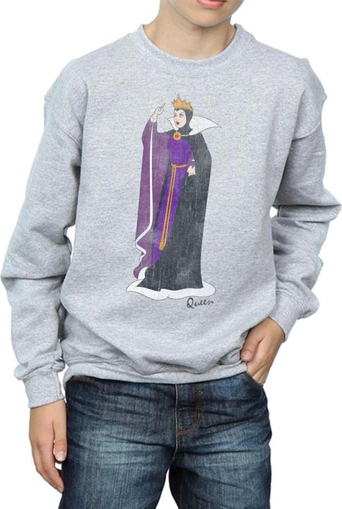 Actual product image Disney Boys Snow White Classic Evil Queen Grimhilde Sweatshirt (140, 146)