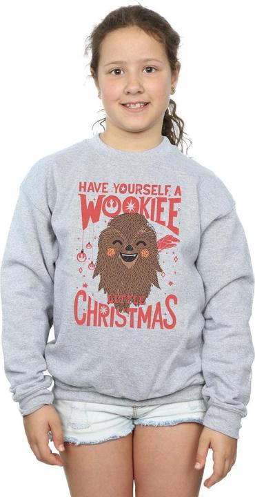 Immagine prodotto Star Wars Wookiee Little Christmas Felpa Ragazze (152, 158)