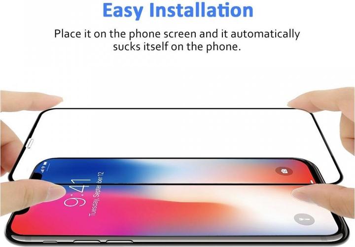 Produktbild Screenguard Apple iPhone XS Max Full Screen Panzerglas Schutzfolie 2.5D 9H (1 Stück, Apple iPhone XS Max)