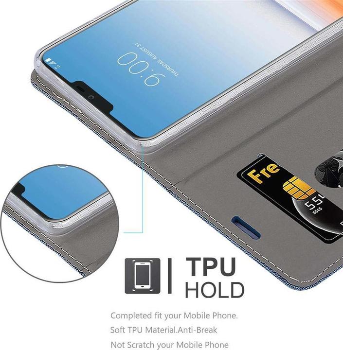 Image du produit Cadorabo Couverture look jeans Book (LG V20)