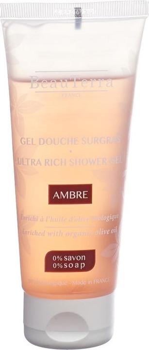 Image du produit BeauTerra Gel douche surgras Ambre (200 ml)
