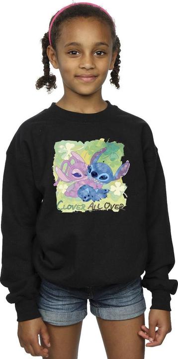 Image du produit Disney - Sweat LILO AND STITCH ST PATRICK'S DAY CLOVER - Fille (140, 146)