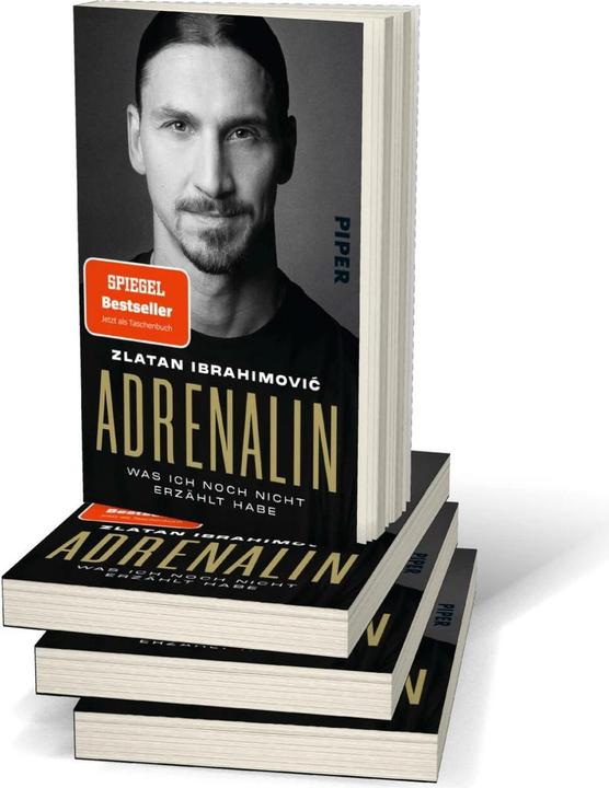 Produktbild Adrenalin (Deutsch, Katharina Schmidt, Zlatan Ibrahimović, Luigi Garlando, Zlatan Ibrahimovic, 2023)