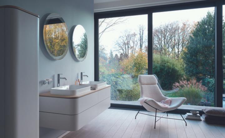 Produktbild Duravit Happy D.2 Plus Waschtischunterbau für Konsole wandhängend, 1300x550 mm, 1 Auszug, für Auf (130 x 55 x 35.5 cm)