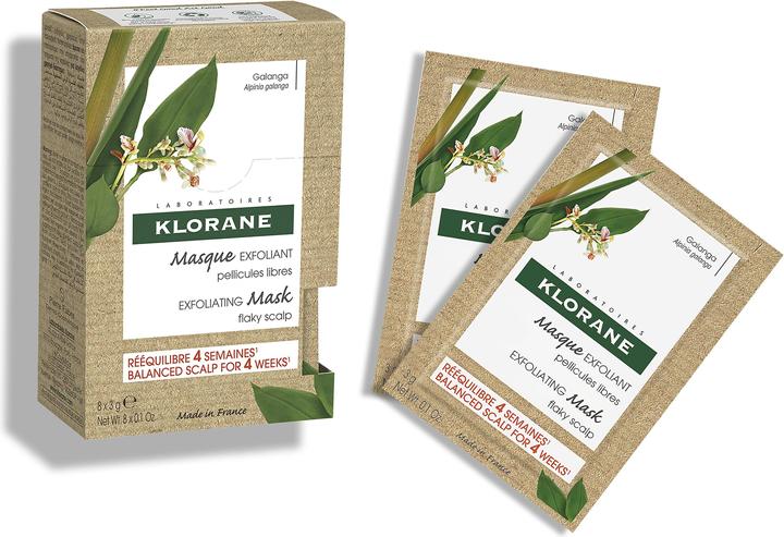 Produktbild Klorane Anti-Schuppen Masken-Pulver mit Galanga (24 ml)