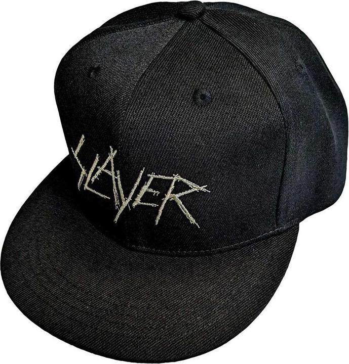 Actual product image Slayer Unisex Adult Scratchy Logo Snapback Baseball Cap (One size)