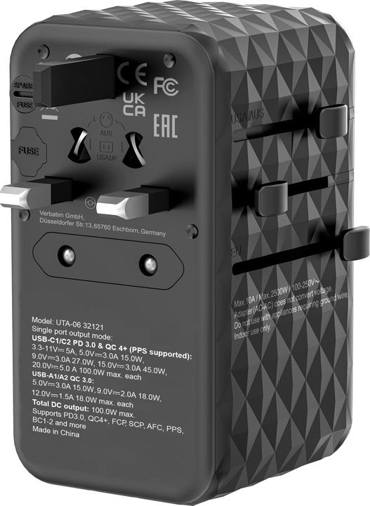 Image du produit Verbatim Adaptateur universel de voyage