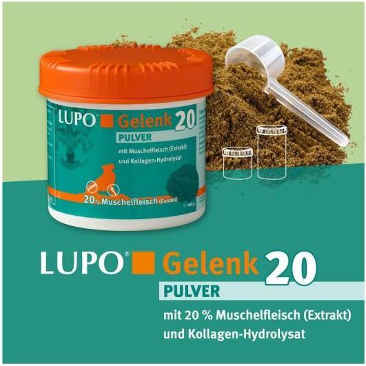 Image du produit Luposan Lupo Articulation 20 poudre (Senior, Adulte, 1 pcs, 1120 g)