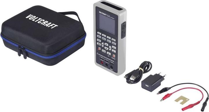Image du produit Voltcraft LCR-500 LCR Messbrücke digital Datenlogger CAT I Anzeige (Counts): 40 (CAT I)