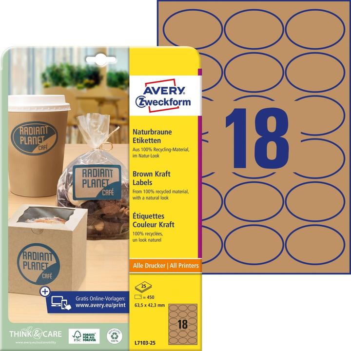 Produktbild Avery Zweckform-Etiketten