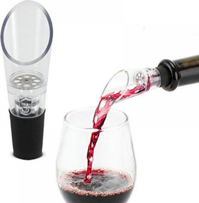 Produktbild PhoneLook Verschluss Weinkaraffe Ausgiesser Wein Belüftung Einschenken Filter (Weinverschluss)