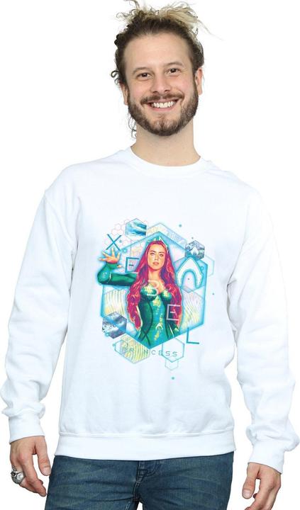 Actual product image Mens Aquaman Mera Geometric Sweatshirt (L)