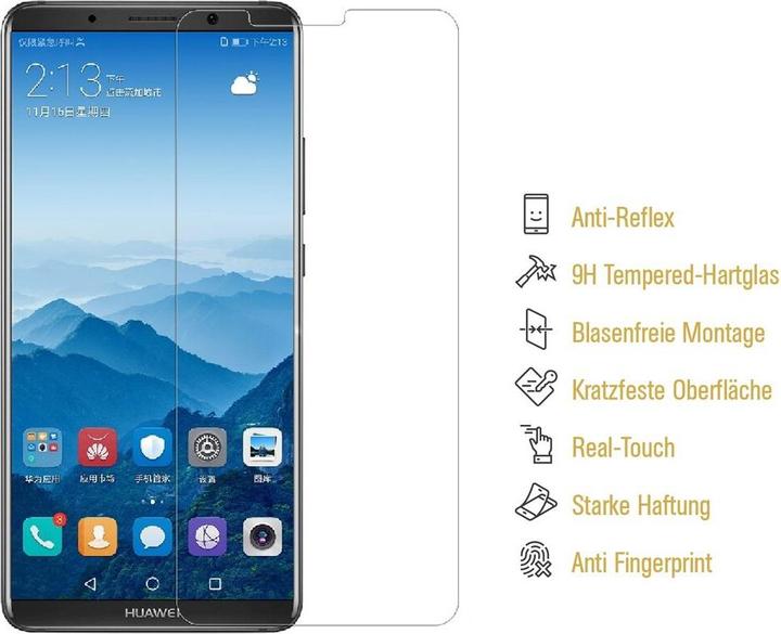 Produktbild Protectorking 2x Echtes Tempered 9H Panzerhartglas Matt Entspiegelt (2 Stück, Huawei Mate 10 Pro)
