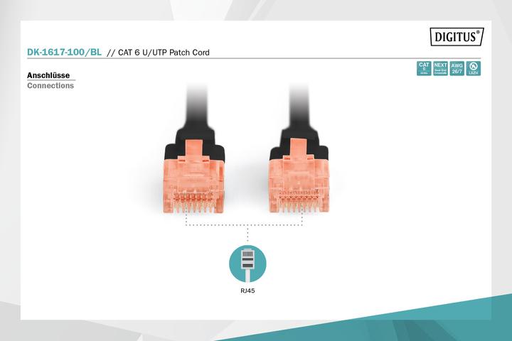 Produktbild Digitus Netzwerkkabel (U/UTP, CAT6, 10 m)