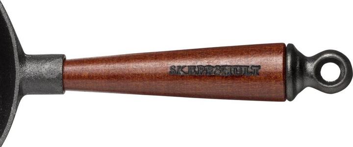 Actual product image Skeppshult Cast Iron Frying Pan 28 cm Beech (28 cm, Frying pan, Cast iron)