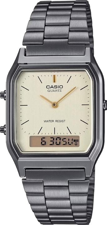 Actual product image Casio AQ-230GG-9ADF Damenuhr (Digital watch, Analogue wristwatch, 28 mm)