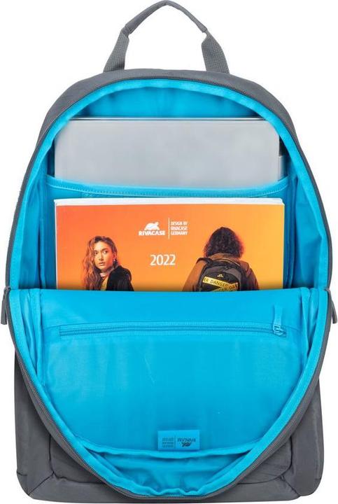 Produktbild Rivacase Riva NB Rucksack Alpendorf Eco 15-6"-16" grau 7561