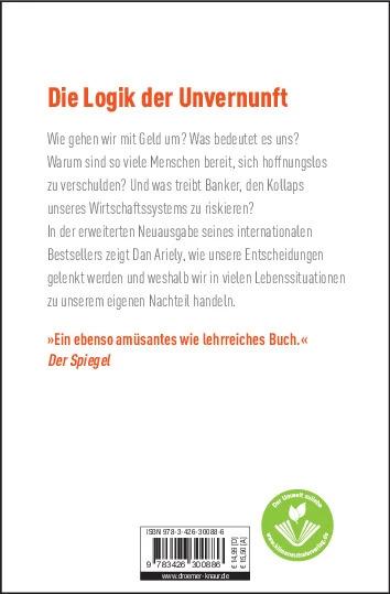 Immagine prodotto Denken hilft zwar, nützt aber nichts (Tedesco, Dan Ariely, 2015)