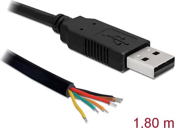 Produktbild Delock USB2.0 Seriell-TTL Konverter (1.80 m, USB 2.0)