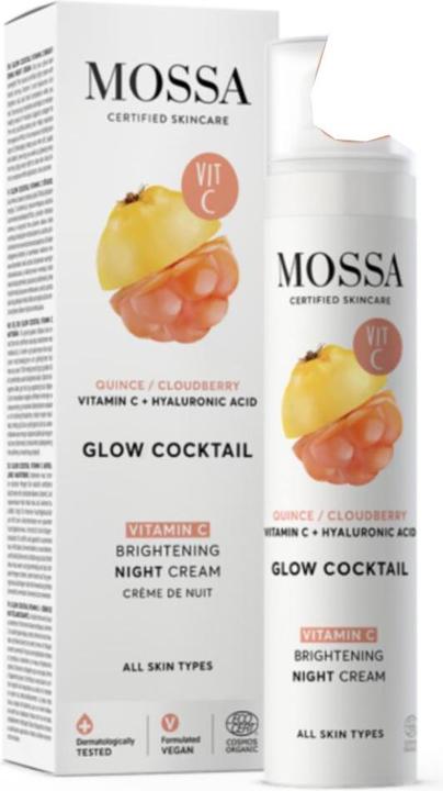 Actual product image Mossa Glow Cocktail Night Cream Brightening 50ml By (50 ml)